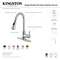 Gourmetier LS8721CTL Continental Single-Handle Pull-Down Kitchen Faucet, Chrome LS8721CTL - alternate 6